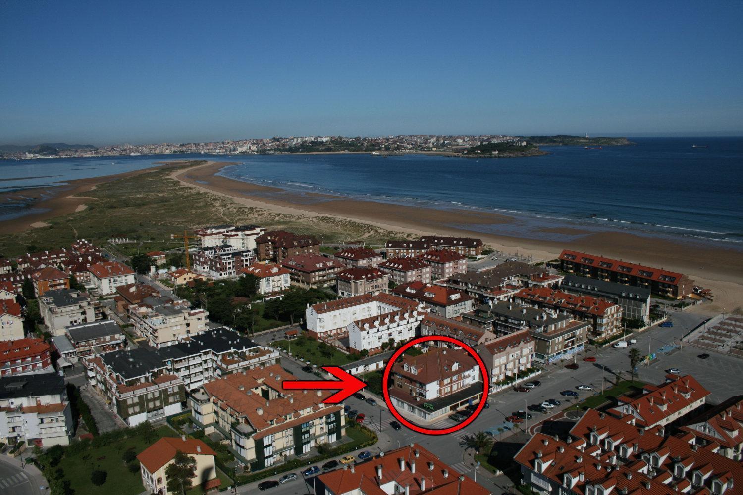 Hotel Las Dunas Сомо Экстерьер фото